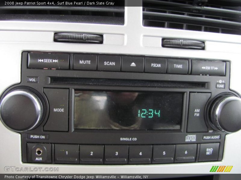 Surf Blue Pearl / Dark Slate Gray 2008 Jeep Patriot Sport 4x4