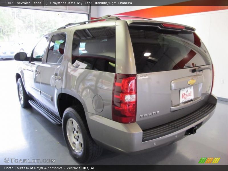 Graystone Metallic / Dark Titanium/Light Titanium 2007 Chevrolet Tahoe LT