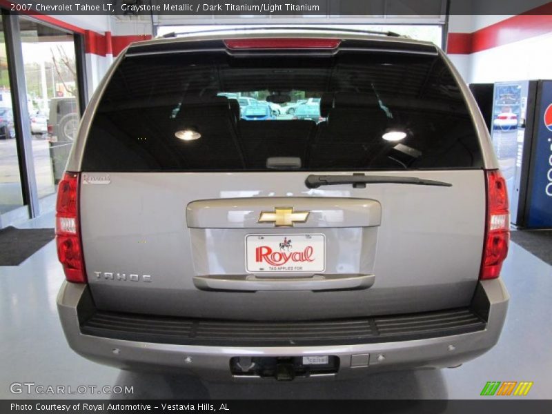 Graystone Metallic / Dark Titanium/Light Titanium 2007 Chevrolet Tahoe LT