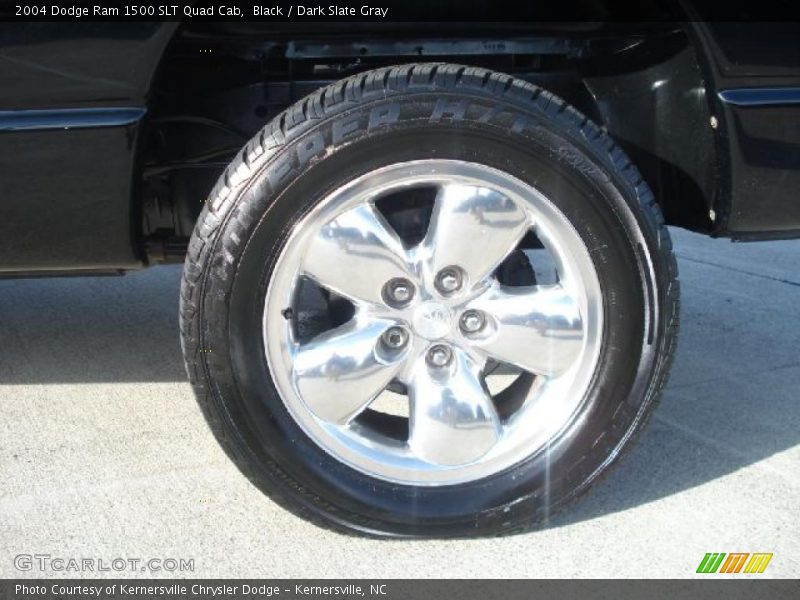 Black / Dark Slate Gray 2004 Dodge Ram 1500 SLT Quad Cab