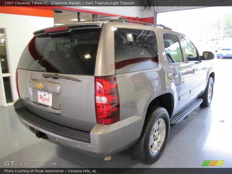 Graystone Metallic / Dark Titanium/Light Titanium 2007 Chevrolet Tahoe LT