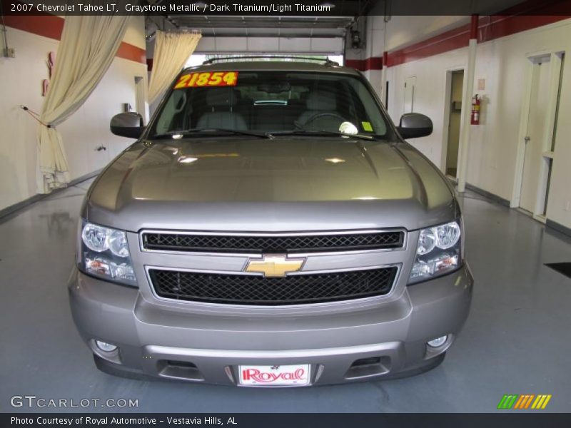 Graystone Metallic / Dark Titanium/Light Titanium 2007 Chevrolet Tahoe LT