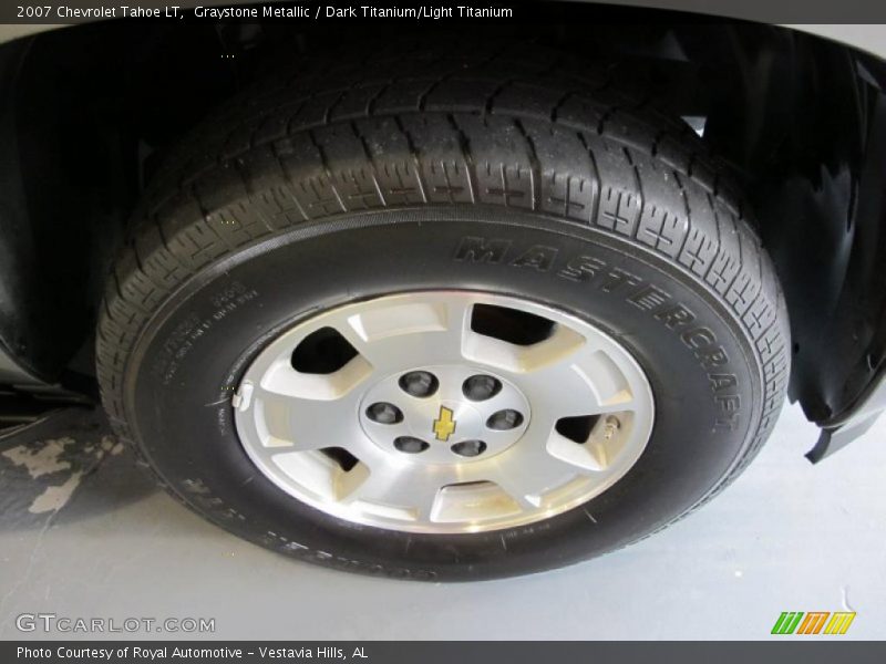 Graystone Metallic / Dark Titanium/Light Titanium 2007 Chevrolet Tahoe LT