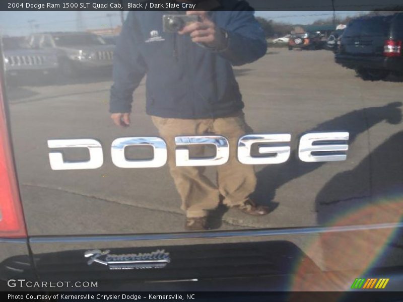 Black / Dark Slate Gray 2004 Dodge Ram 1500 SLT Quad Cab