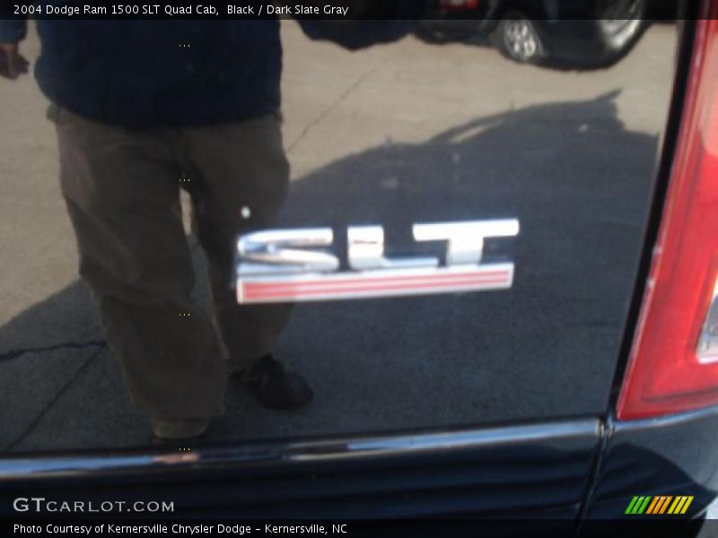 Black / Dark Slate Gray 2004 Dodge Ram 1500 SLT Quad Cab