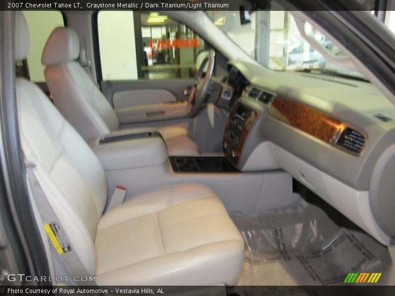 Graystone Metallic / Dark Titanium/Light Titanium 2007 Chevrolet Tahoe LT