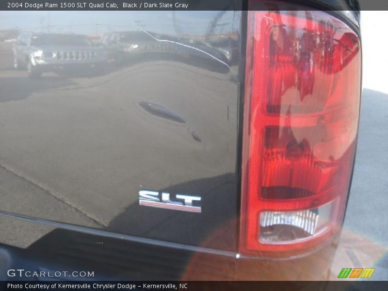 Black / Dark Slate Gray 2004 Dodge Ram 1500 SLT Quad Cab