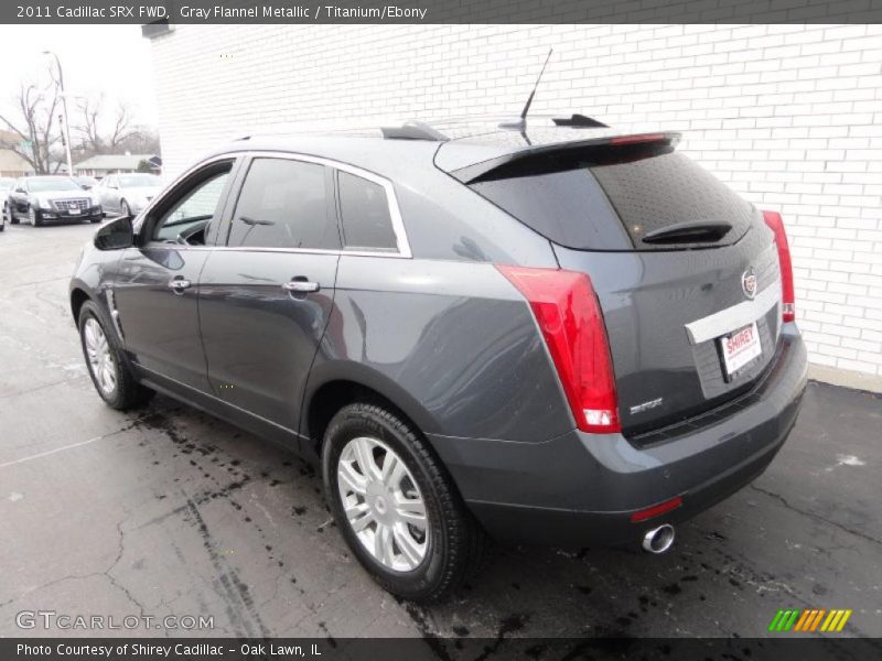 Gray Flannel Metallic / Titanium/Ebony 2011 Cadillac SRX FWD