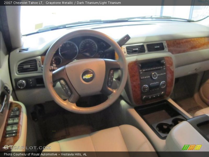 Graystone Metallic / Dark Titanium/Light Titanium 2007 Chevrolet Tahoe LT