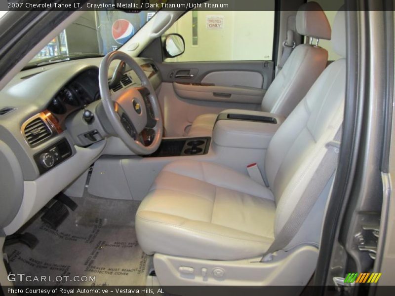 Graystone Metallic / Dark Titanium/Light Titanium 2007 Chevrolet Tahoe LT