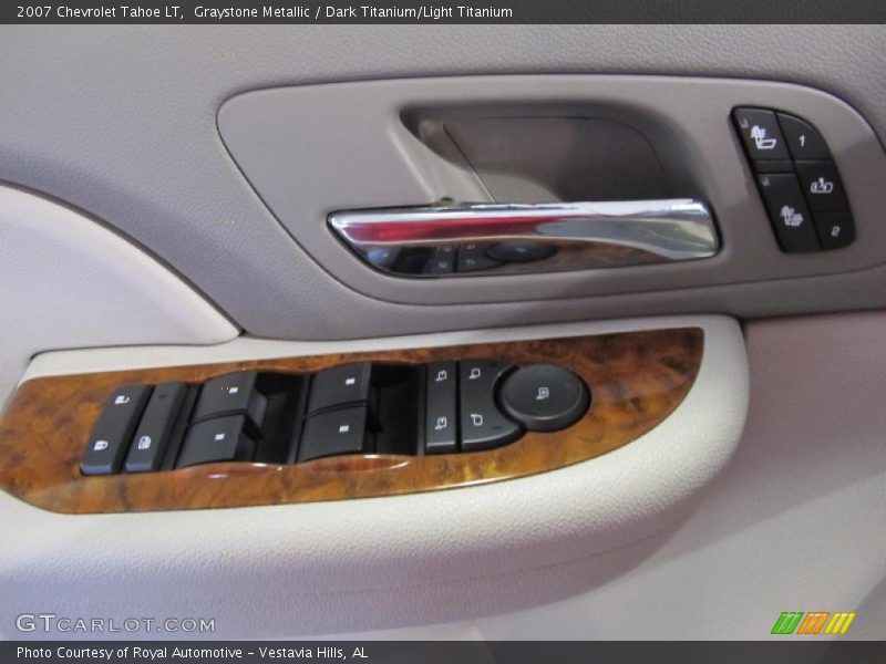 Graystone Metallic / Dark Titanium/Light Titanium 2007 Chevrolet Tahoe LT
