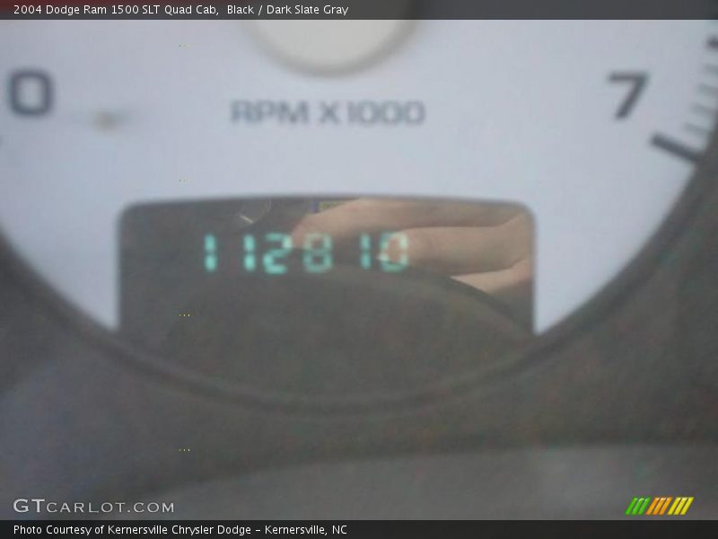 Black / Dark Slate Gray 2004 Dodge Ram 1500 SLT Quad Cab