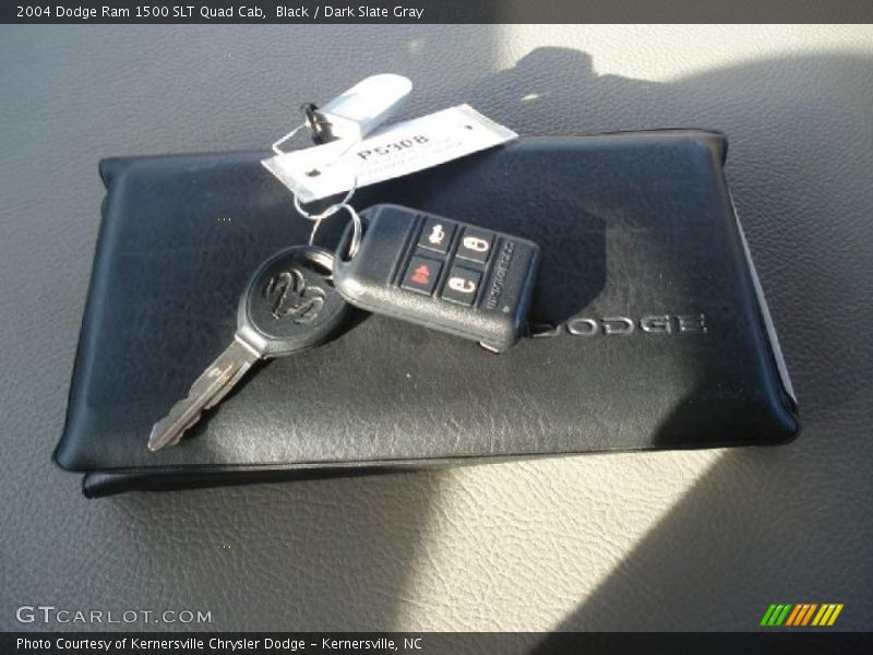 Black / Dark Slate Gray 2004 Dodge Ram 1500 SLT Quad Cab