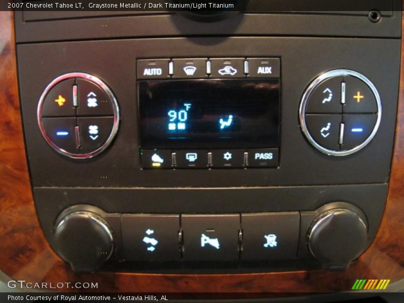 Graystone Metallic / Dark Titanium/Light Titanium 2007 Chevrolet Tahoe LT