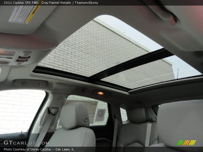 Gray Flannel Metallic / Titanium/Ebony 2011 Cadillac SRX FWD