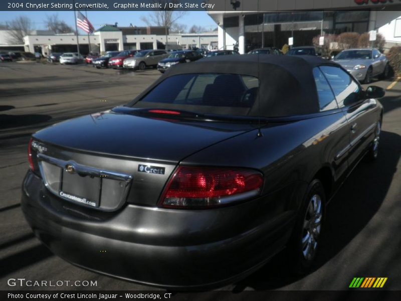 Graphite Metallic / Dark Slate Gray 2004 Chrysler Sebring Convertible