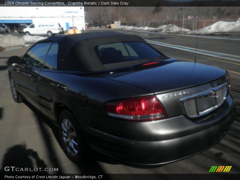 Graphite Metallic / Dark Slate Gray 2004 Chrysler Sebring Convertible