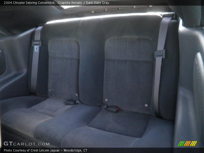 Graphite Metallic / Dark Slate Gray 2004 Chrysler Sebring Convertible