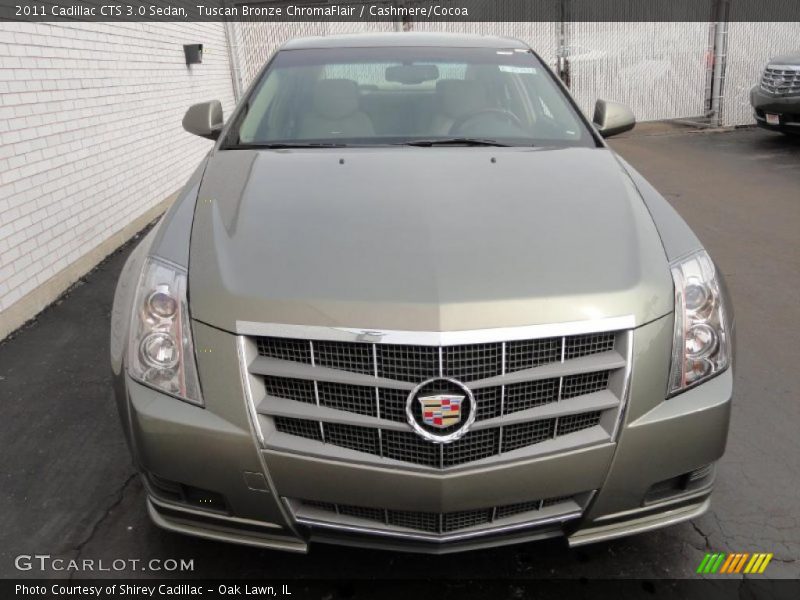 Tuscan Bronze ChromaFlair / Cashmere/Cocoa 2011 Cadillac CTS 3.0 Sedan