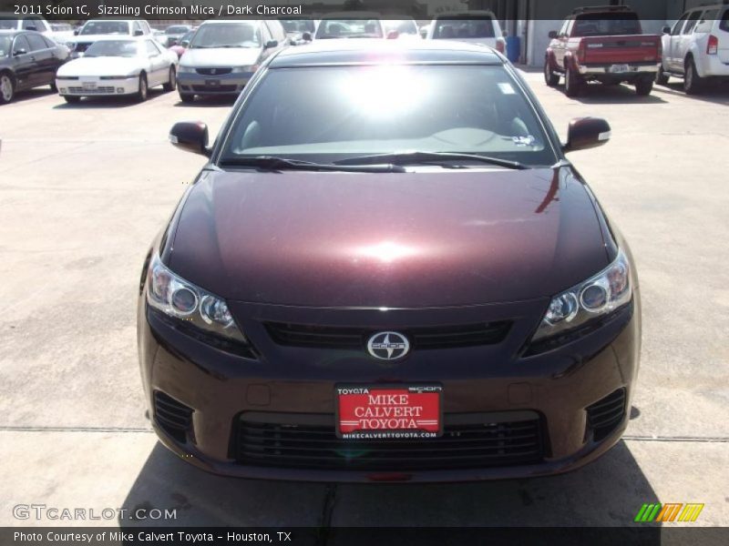 Sizziling Crimson Mica / Dark Charcoal 2011 Scion tC