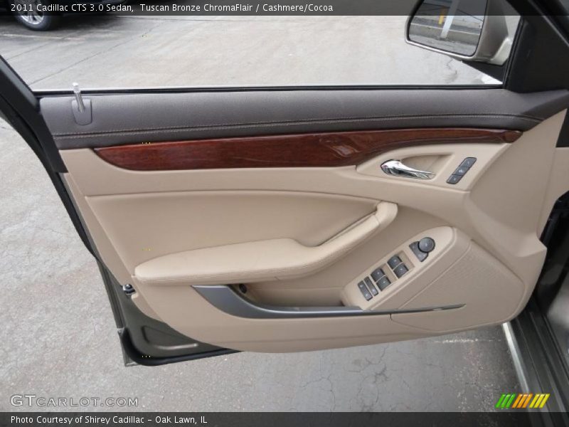 Tuscan Bronze ChromaFlair / Cashmere/Cocoa 2011 Cadillac CTS 3.0 Sedan