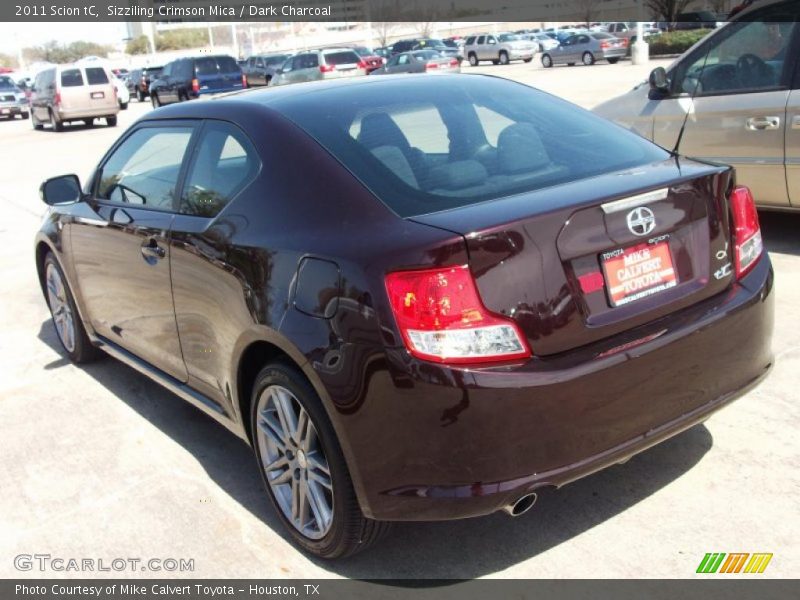 Sizziling Crimson Mica / Dark Charcoal 2011 Scion tC