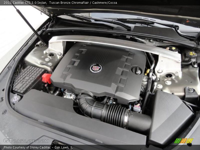 Tuscan Bronze ChromaFlair / Cashmere/Cocoa 2011 Cadillac CTS 3.0 Sedan