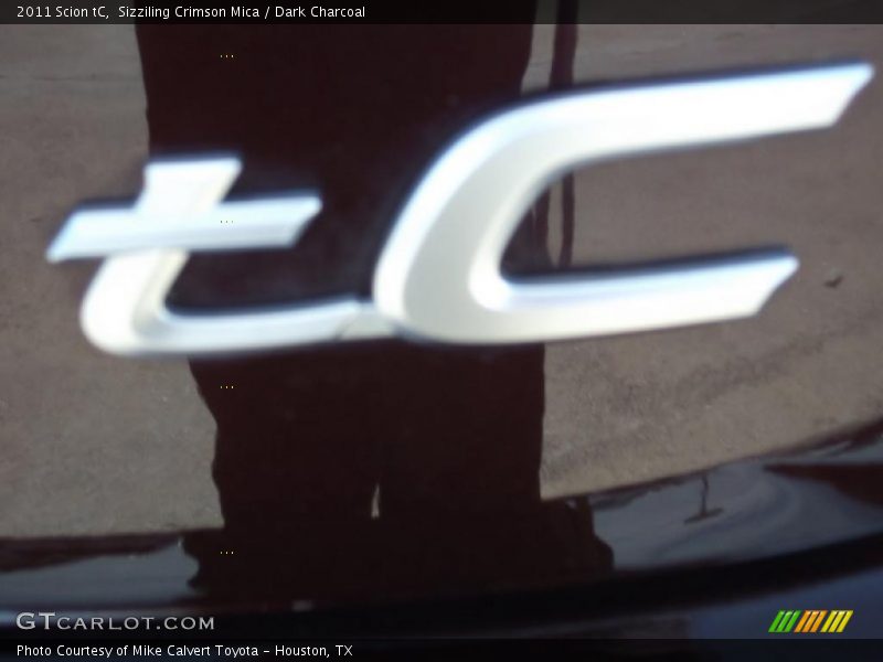 Sizziling Crimson Mica / Dark Charcoal 2011 Scion tC