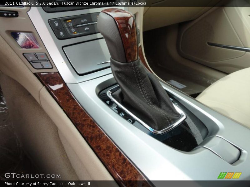 Tuscan Bronze ChromaFlair / Cashmere/Cocoa 2011 Cadillac CTS 3.0 Sedan