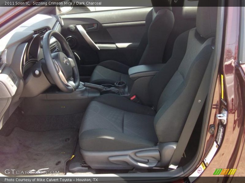 Sizziling Crimson Mica / Dark Charcoal 2011 Scion tC