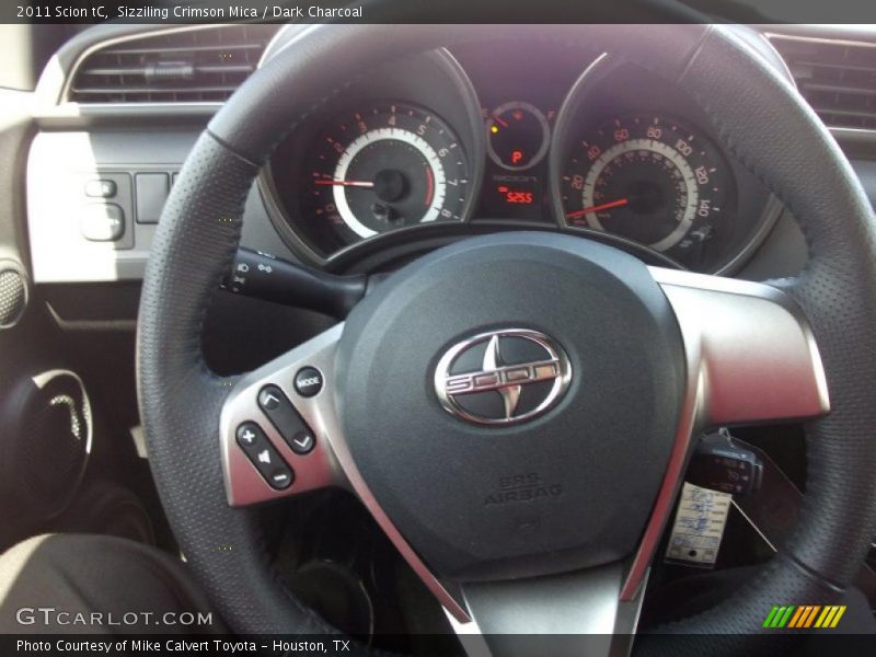 Sizziling Crimson Mica / Dark Charcoal 2011 Scion tC