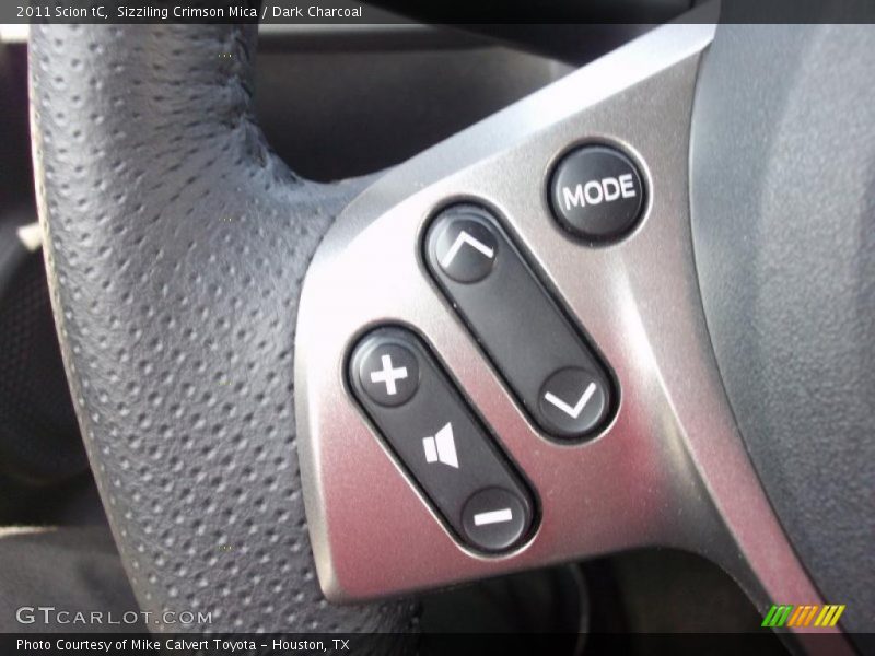 Sizziling Crimson Mica / Dark Charcoal 2011 Scion tC
