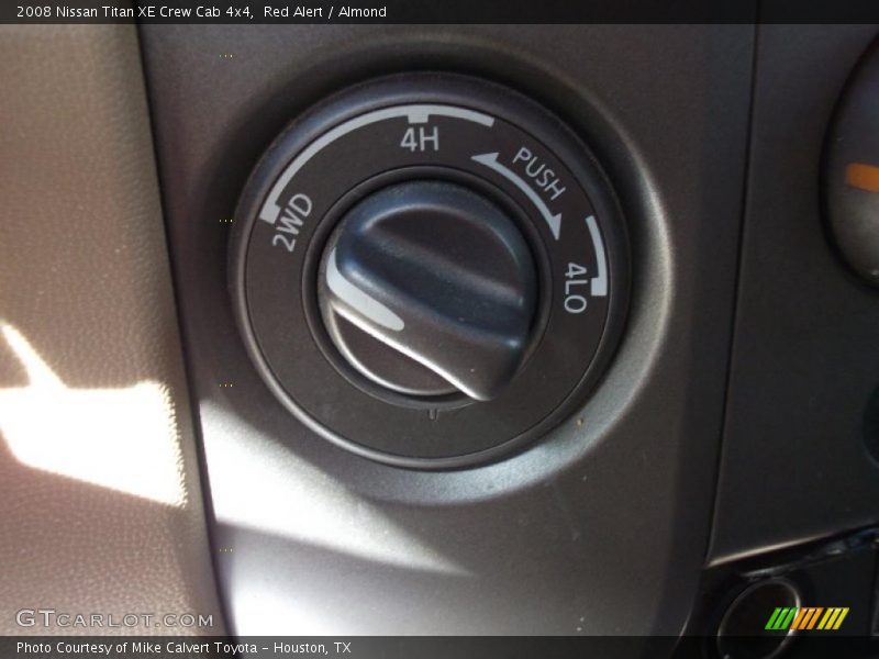 Red Alert / Almond 2008 Nissan Titan XE Crew Cab 4x4