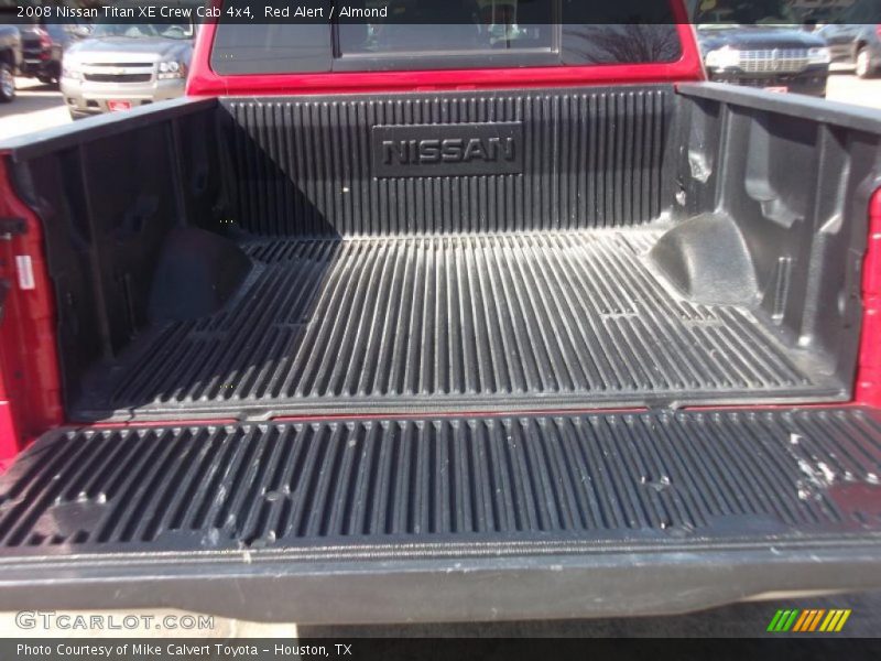 Red Alert / Almond 2008 Nissan Titan XE Crew Cab 4x4
