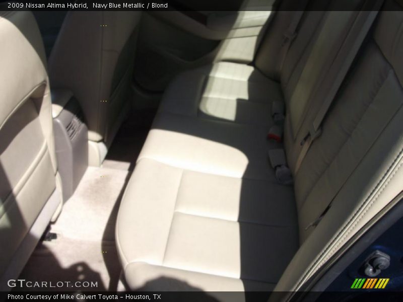 Navy Blue Metallic / Blond 2009 Nissan Altima Hybrid