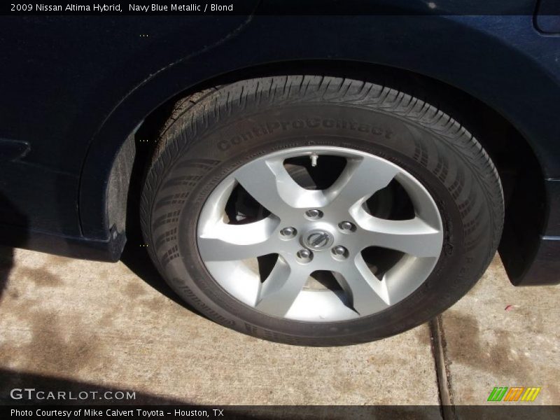 Navy Blue Metallic / Blond 2009 Nissan Altima Hybrid