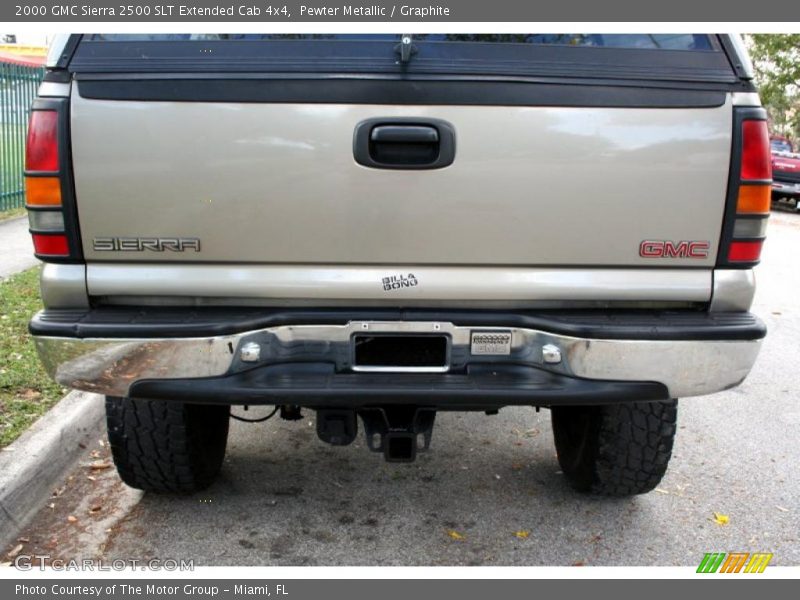 Pewter Metallic / Graphite 2000 GMC Sierra 2500 SLT Extended Cab 4x4