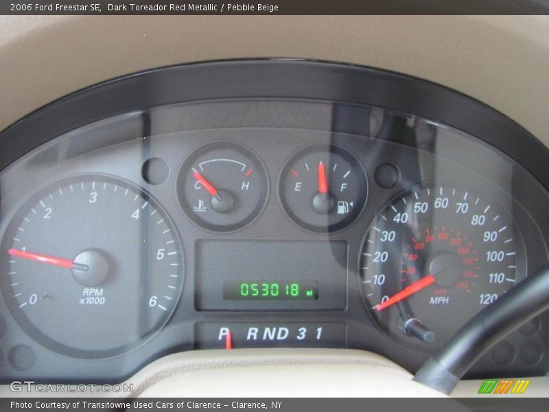  2006 Freestar SE SE Gauges