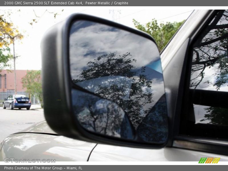 Pewter Metallic / Graphite 2000 GMC Sierra 2500 SLT Extended Cab 4x4