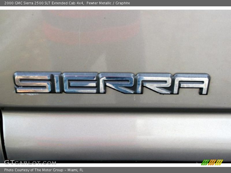  2000 Sierra 2500 SLT Extended Cab 4x4 Logo
