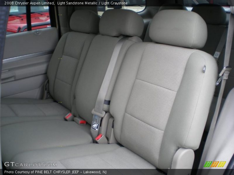 Light Sandstone Metallic / Light Graystone 2008 Chrysler Aspen Limited