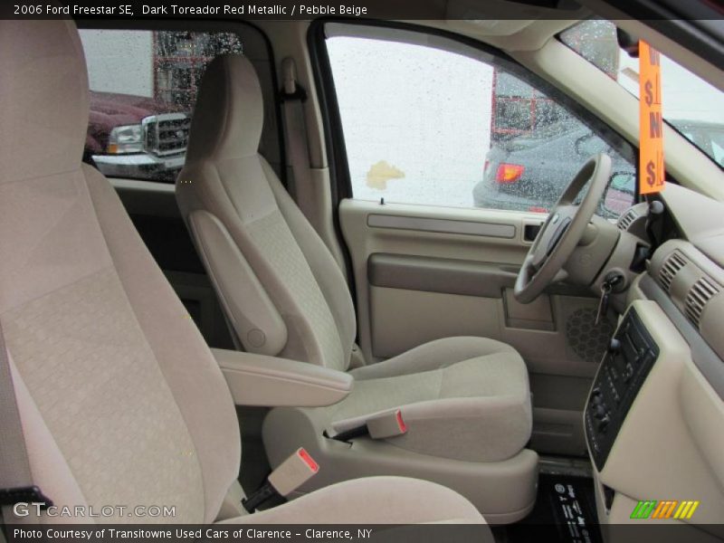 Dark Toreador Red Metallic / Pebble Beige 2006 Ford Freestar SE