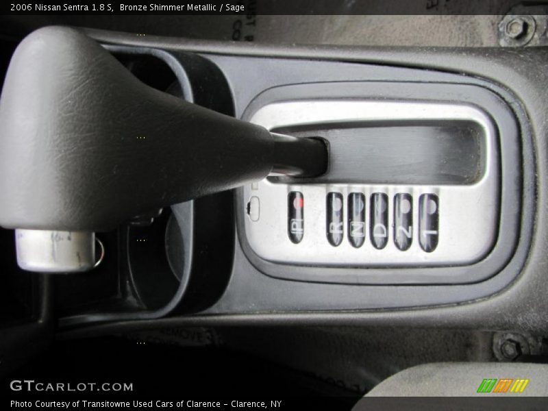 Bronze Shimmer Metallic / Sage 2006 Nissan Sentra 1.8 S
