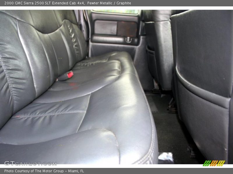 Pewter Metallic / Graphite 2000 GMC Sierra 2500 SLT Extended Cab 4x4