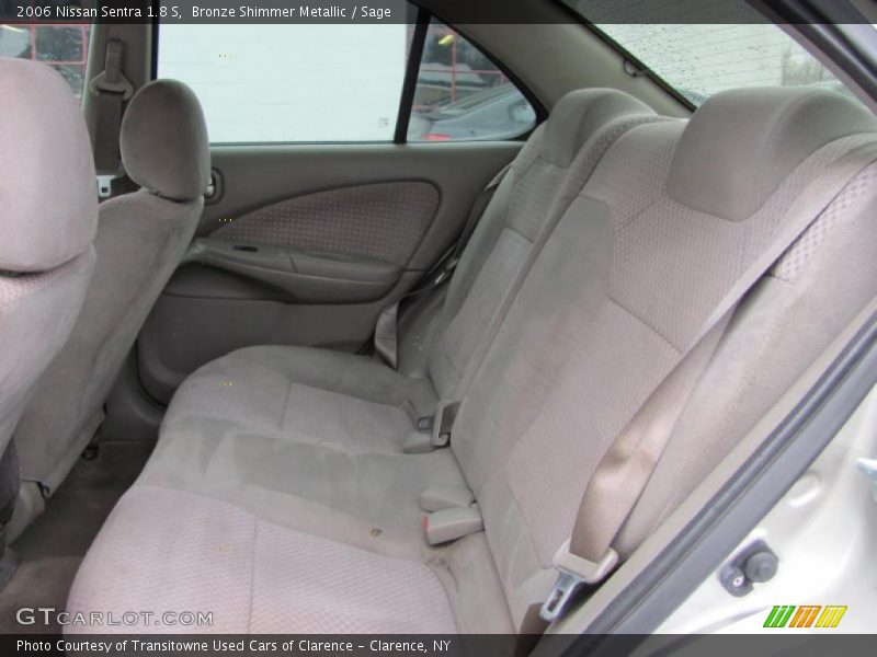 Bronze Shimmer Metallic / Sage 2006 Nissan Sentra 1.8 S
