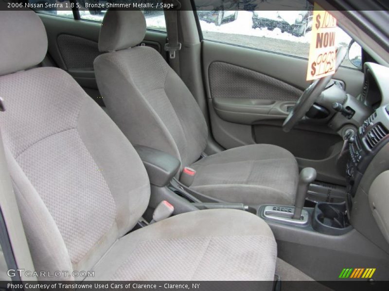 Bronze Shimmer Metallic / Sage 2006 Nissan Sentra 1.8 S