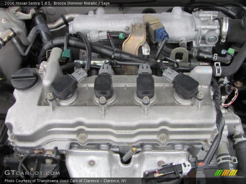 Bronze Shimmer Metallic / Sage 2006 Nissan Sentra 1.8 S