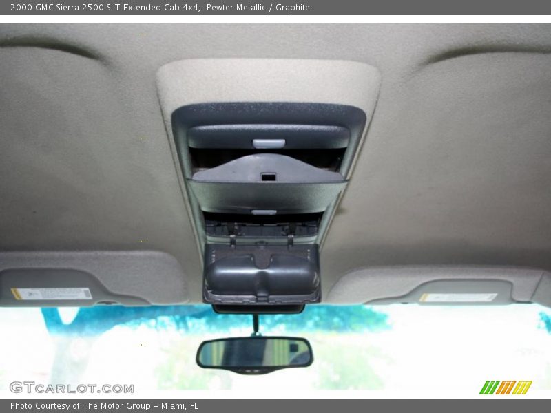Pewter Metallic / Graphite 2000 GMC Sierra 2500 SLT Extended Cab 4x4