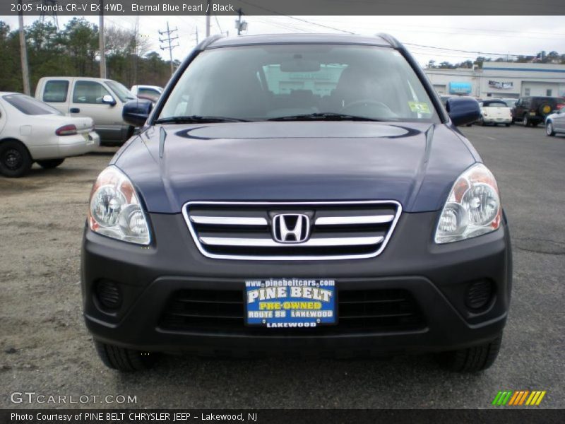 Eternal Blue Pearl / Black 2005 Honda CR-V EX 4WD