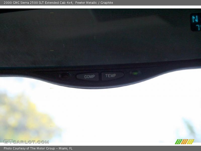 Pewter Metallic / Graphite 2000 GMC Sierra 2500 SLT Extended Cab 4x4